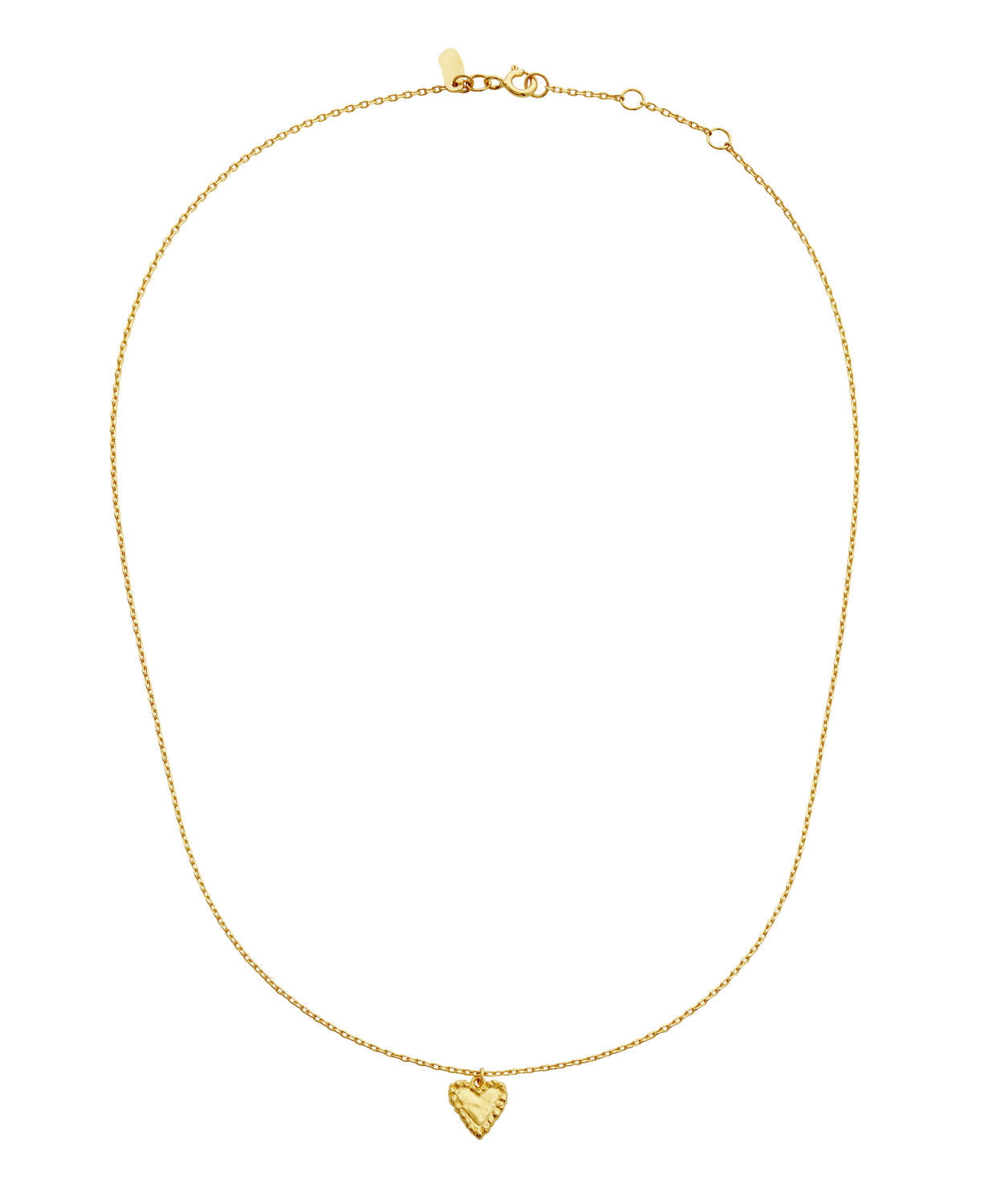 Fatale halskæde - forgyldt